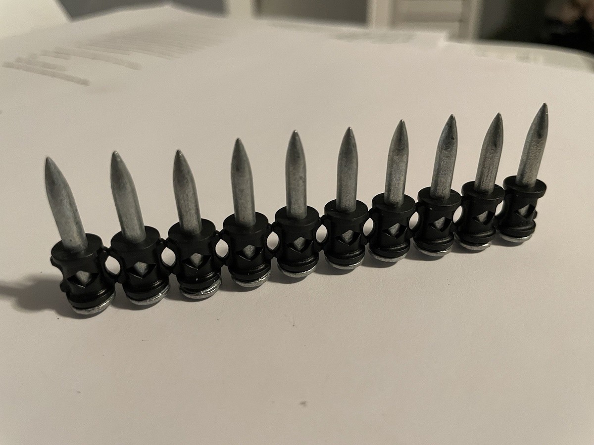 Dx 5 Kit Hilti DX Concrete Nails 100x Bolts - Magazine Loaded For DX 5, 460, 40 ...