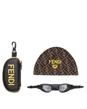 FENDI x ARENA TH LIOS Limited Edition Swimming Cap Goggles Set NWT