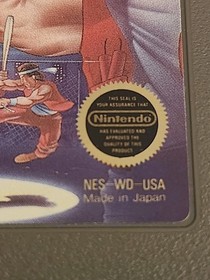 1988 Nintendo NES Double Dragon Video Game Original With Sleeve Tested Working  