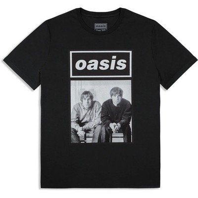 Oasis T-Shirt: Wonderwall Live 25 World Tour (schwarz) (Back Print & Ex-Tour) OFF