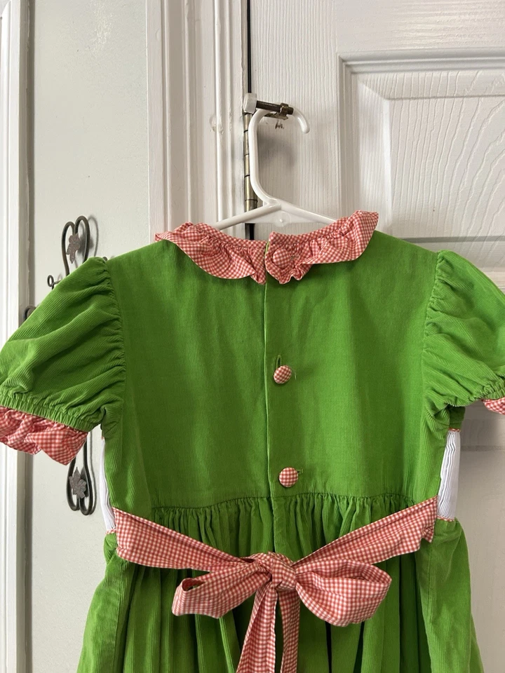 Vestido Beaux Et Belles Niña Otoño Talla 6 6X Nueva Orleans Calabazas Caladas Boutique Foto 4 de 4