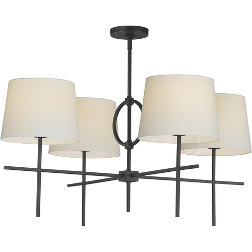 Maxim Lighting 27724OFCHL Paoli Chandelier Charcoal Bronze