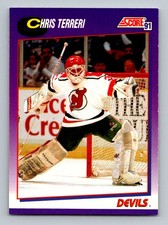 #151 1991-92 Score Chris Terreri New Jersey Devils