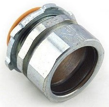Bridgeport 251-USI 3/4" USA Insulated Steel Comp Conn - 1EA