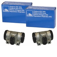 2X ATE Radbremszylinder 25,4Mm Passend FüR CitroËN Jumper Fiat Ducato Peugeot