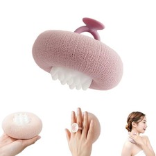 2-in-1 Sunflower Bath Super Soft Sunflower Suction Cup Bath Exfoliating Bath ...
