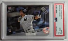 2017 AARON JUDGE TOPPS NOW ROOKIE CARD #654 PSA 10 "5Oth HR SETS ROOKIE RECORD"