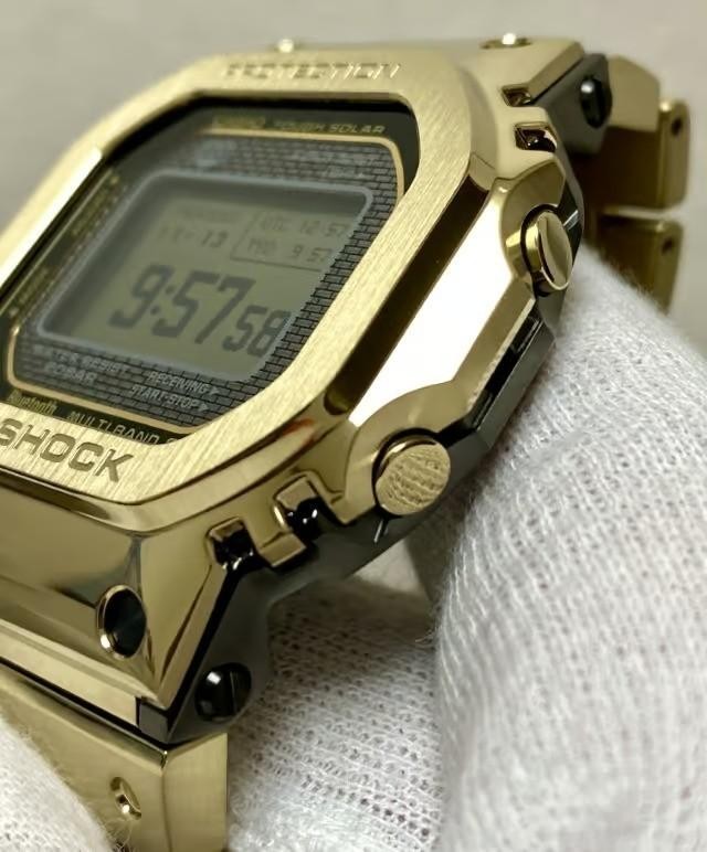 Casio GMW-BZ5000GD-9JF G-Shock Quartz Men Watch full Mental Gold