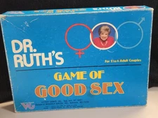 1985 Vintage, Dr Ruth's Game of Good Sex, Complete By Victory Games Inc. !