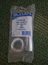 SLOAN H-634-AA Sweat Solder Kit. 6" Casing Tube for 1" Supply closet or urinal 