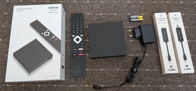 Nokia Streaming Box 8000, Android TV Box, Terrestrischer&Satelliten TV-Adapter