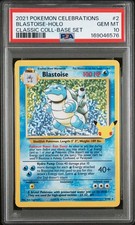 PSA 10 GEM MINT Blastoise 2 Celebrations Classic Collection Pokemon Card on eBay