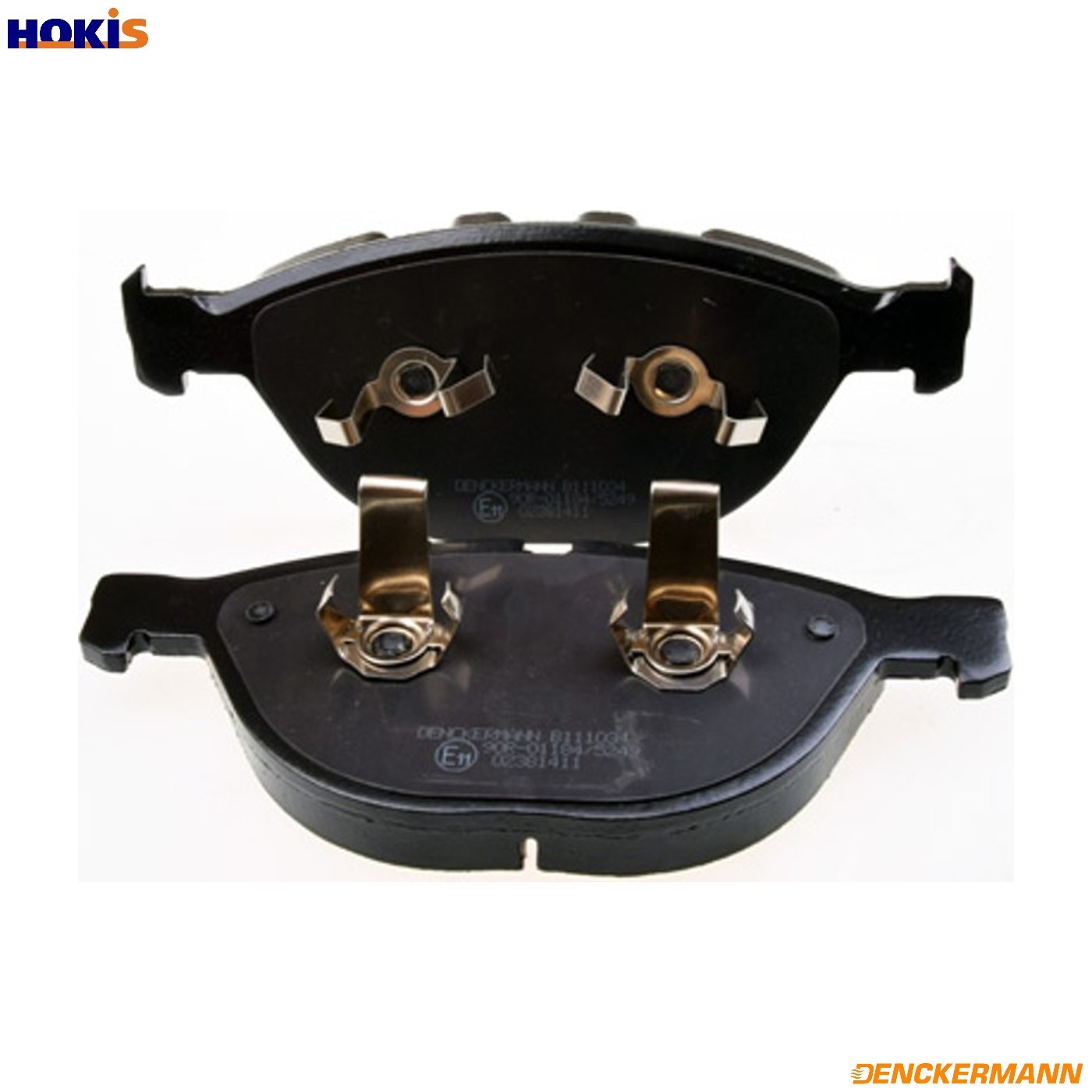 Brake pads Front Axle B111034 DENCKERMANN for BMW 7 5 5 Touring 6 Convertible 6 - Image 11