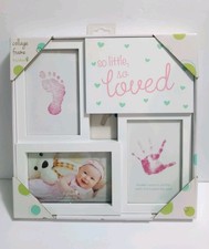 tiny ideas Baby Prints Collage Keepsake Frame NEW  NOT Included Ink  INK Pad 