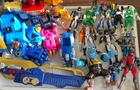 Lot Power Ranger Toys Vintage 90s Early 2000’s Incomplete May Be Damaged As Is