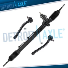 Power Steering Rack and Pinion + Outer Tie Rods for Kia Sorento Hyundai Santa Fe
