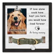 Pet Loss Sympathy Gift, Memorial Gifts for Loss of Dog, Pet Memorial Frame wi...