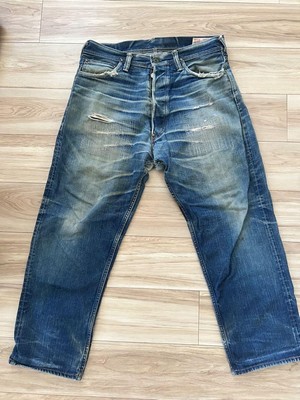 EVISU Damaged Jeans