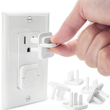 Baby Safety Outlet Cover Electrical Socket Plug Protector Caps Shock Guard Tool
