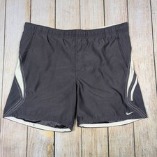 VTG 90s Y2k Nike swim shorts Navy Zipper Pocket Large
