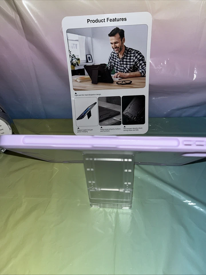 DC– Ipad Pro 10 9/11 Inches Case iPad Air Fifth And Fourth Generation Purple - Image 3 of 4