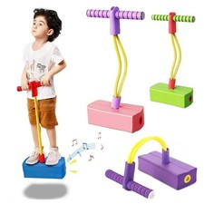 Kids Foam Pogo Jumper Outdoor Toy for Boys Girls Sensory-Friendly Fun Gift Ages