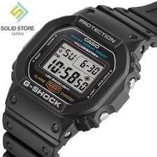 CASIO G-SHOCK DW-5600UE-1JF Digital Quartz Watch Black 42.8mm