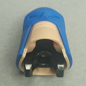 LEGO Batman Head Super Heroes Light Nougat Face bb0542c01pb01 Blue x1 Genuine