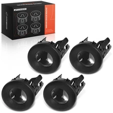 A-Premium 4x Rear Inner & Outer Parking Sensor Bezel for Chevy Silverado 1500