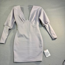 NWT ASOS Light Purple Mini Party / Cocktail Dress Long Sleeve Sz 6
