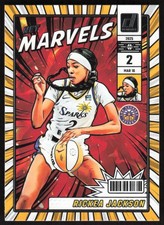 2025 Donruss WNBA Net Marvels Rickea Jackson Card #6 - Los Angeles Sparks