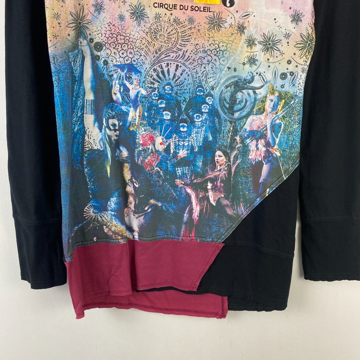 CIRQUE DU SOLEIL ネイビー L ロングスリーブTシャツ Cirque du soleil 