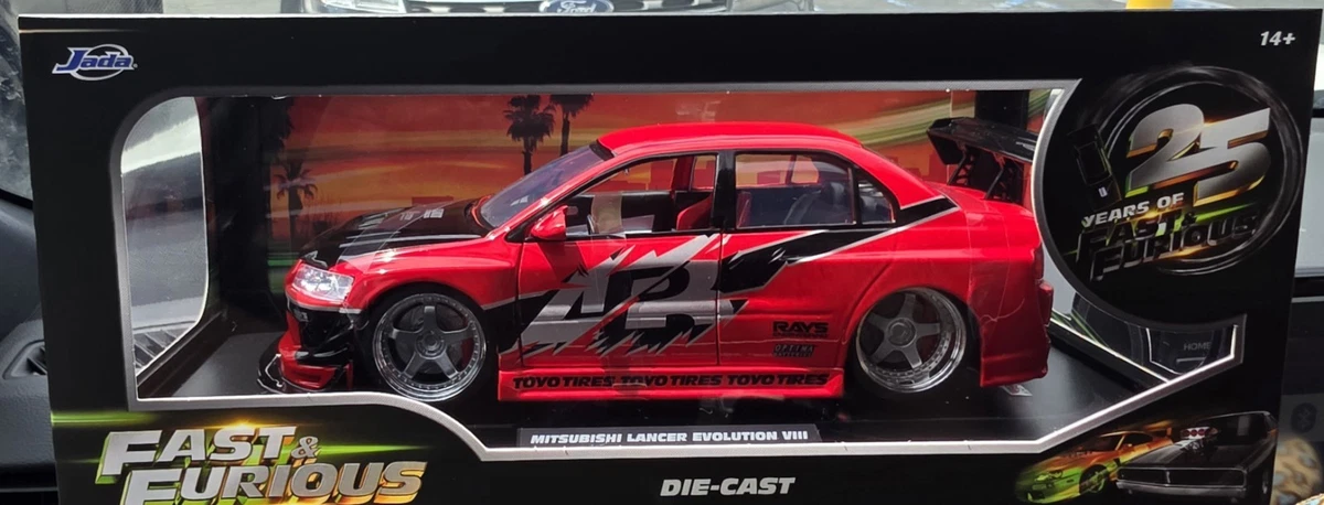 Jada Toys Fast & Furious Mitsubishi Lancer Evolution Contemporary