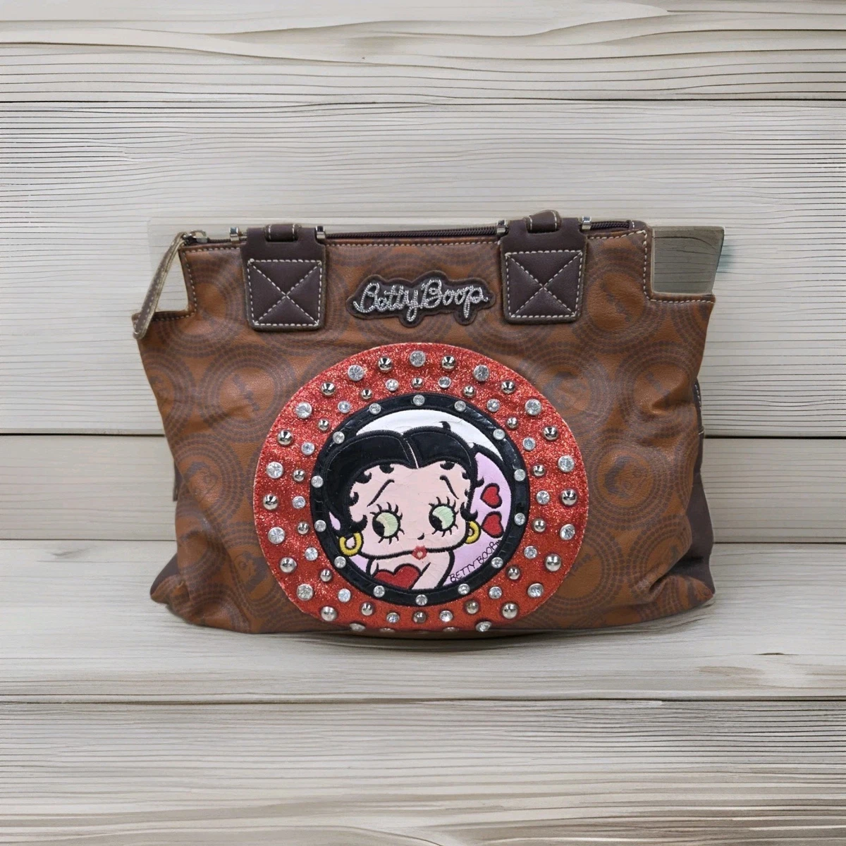 Betty Boop Leather Exterior Large Bags & Handbags for Women for