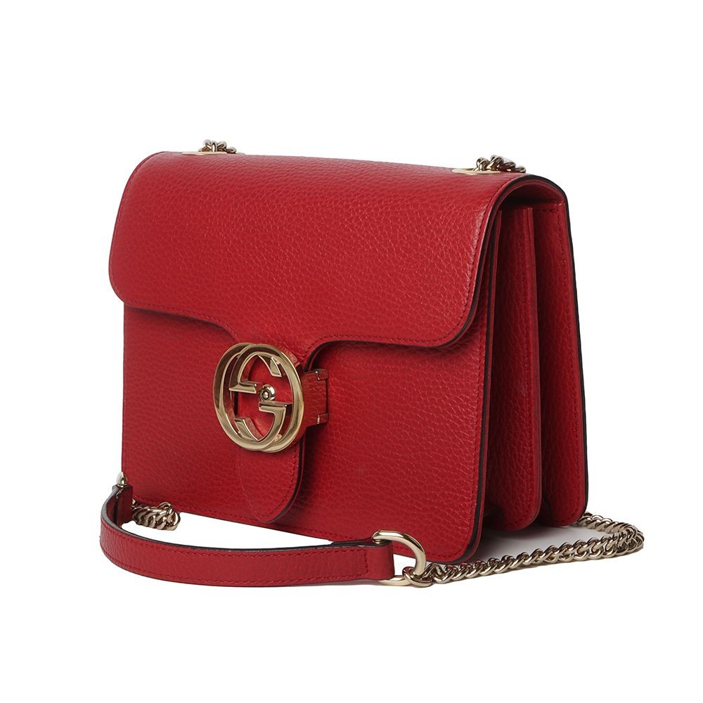 Gucci Interlocking Chain Crossbody Small 31074-2 … - image 2