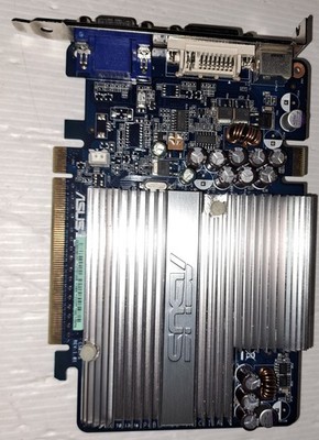 ASUS NVIDIA EN7600GS Silent/HTD/256M/A Collectible Video Card for Parts