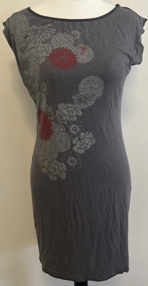 ZAP Women’s Tshirt Mini Dress Shift Sleeveless Soft Rayon No Size (8-10) EUC