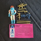 Vtg GI Joe ARAH Action Figure “Roadblock” Star Brigade 1991 W/File Card