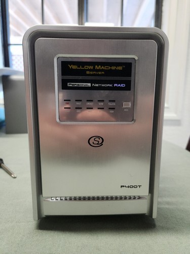 Anthology Solutions Yellow Machine Server P400T Personal Network RAID Read Descr - Afbeelding 9 van 9