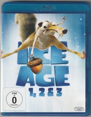   ICE AGE 1-3, 20th Century Fox 2012 BLU-RAY NEUW TOP