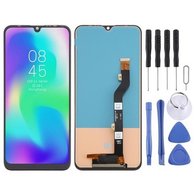 Für Tecno Pouvoir 3 Plus LB8 LB8a TFT LCD Bildschirm mit Digitizer Vollmontage.