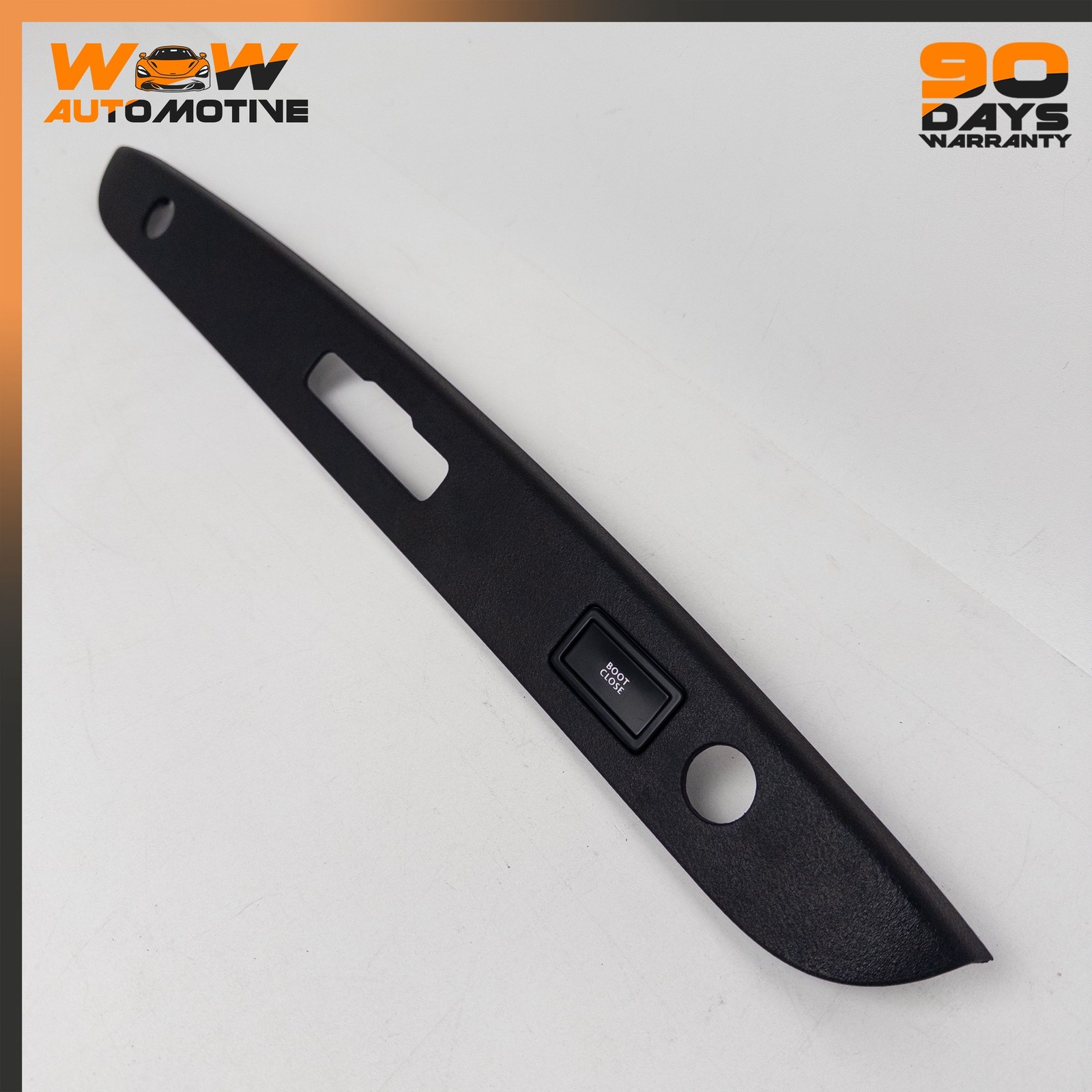 04-13 BENTLEY CONTINENTAL FLYING SPUR REAR TRUNK TRIM RELEASE SWITCH BLACK OEM