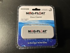 Mag-Float Medium Aquarium Glass Cleaner Magnet Up To 125 Gallons