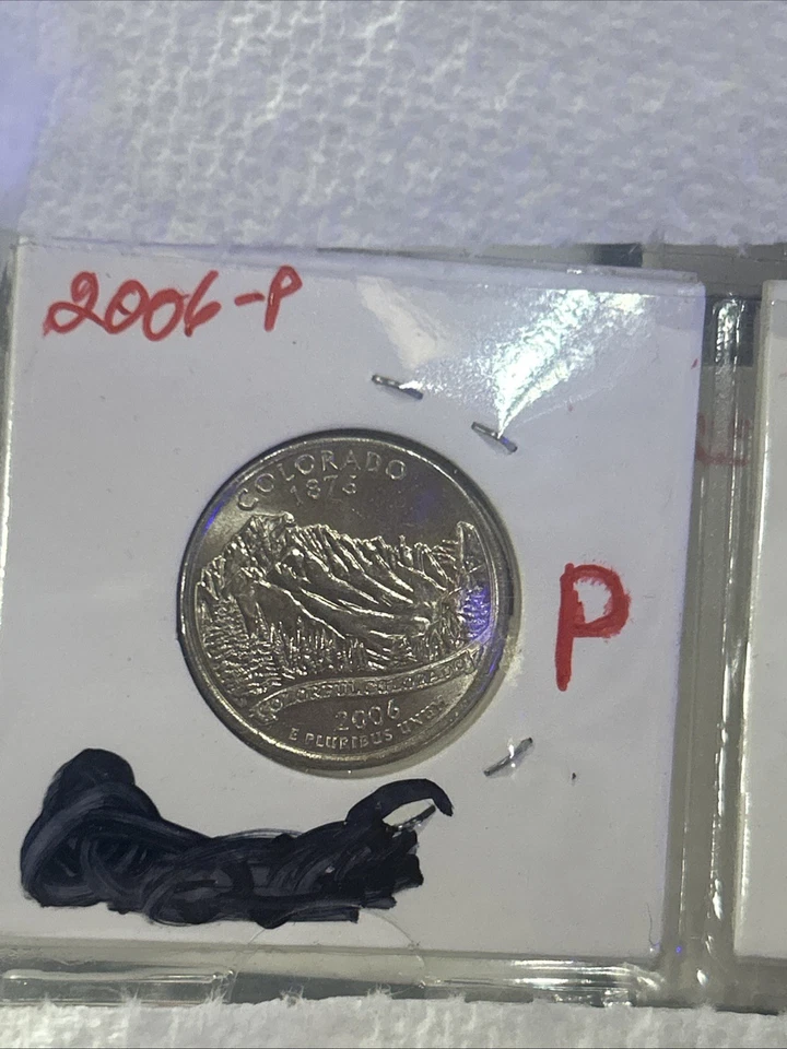 Three Coin Set 2006 Colorado PD And S. The S Is A Proof. - Image 2 of 4