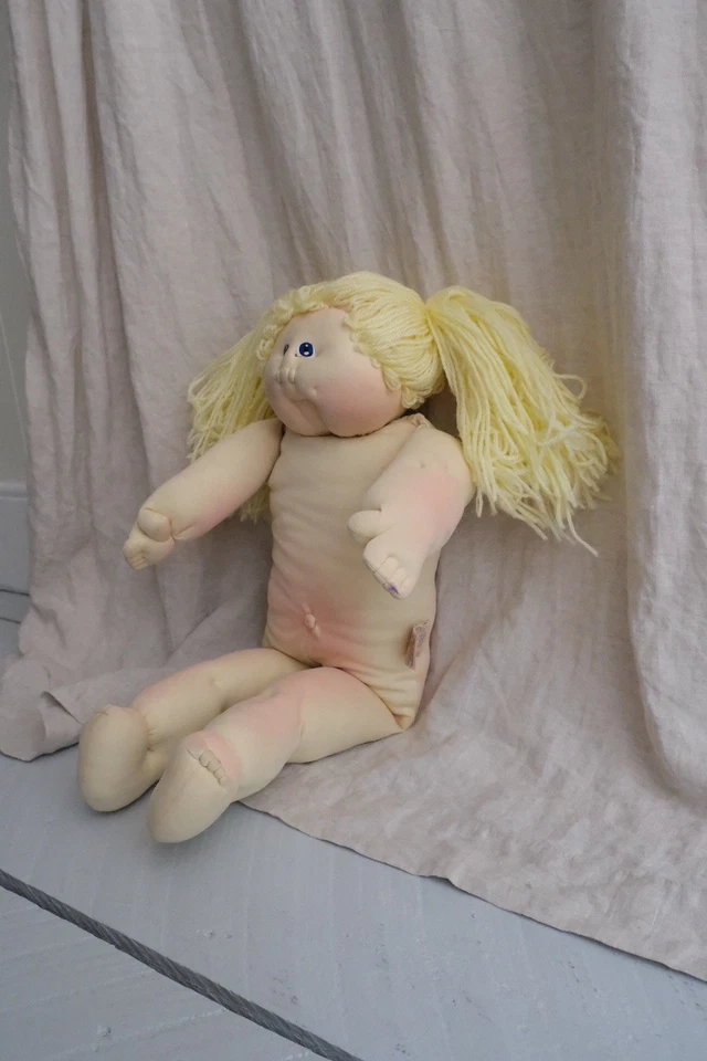 RARE 1978 The Little People Cabbage Patch Kid SoftSculpture Doll Xavier Roberts - Image 4 of 4