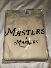 Masters Crew Neck Butter Sweatshirt Yellow Size Large Golfing Golf The Masters