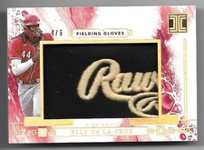 2024 Panini Impeccable Fielding Gloves PATCH Elly De La Cruz REDS #d 4/6
