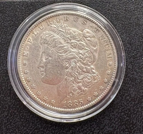 🔥1885 Morgan Dollar 90% Silver CoinSnap analysis is Fine to AU🔥