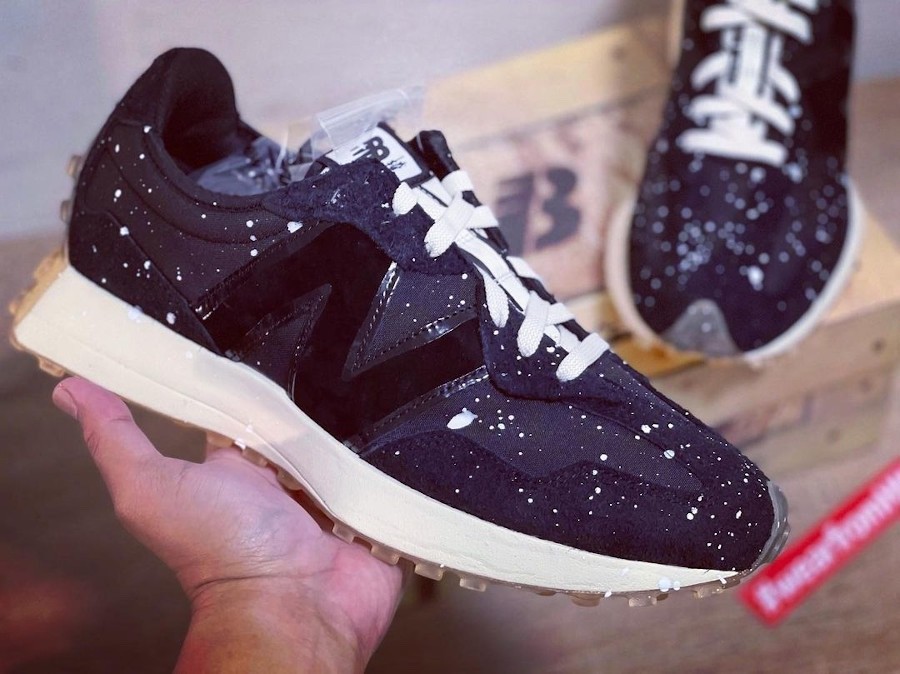 New Balance Joshua Vides x 327 Black Splatter Men\'s Size 11.5 Shoes ms327jsv Buy Joshua Vides x New Balance 327  main image 2