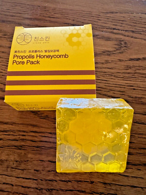 CRAZY SKIN Propolis Honeycomb Pore Pack 100g Face Body Soap -SEALED -US SELLER